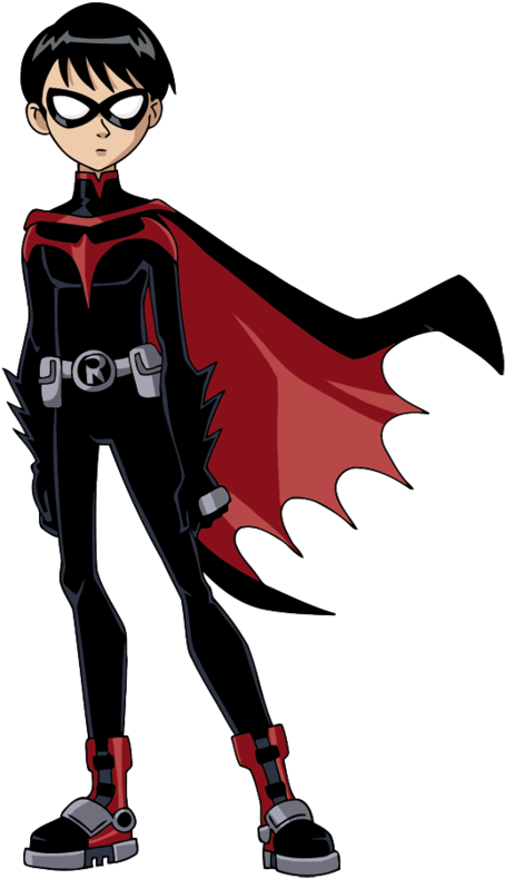 Robin Drawing Tim Drake - Robin Tim Drake Teen Titans Go (600x821), Png Download