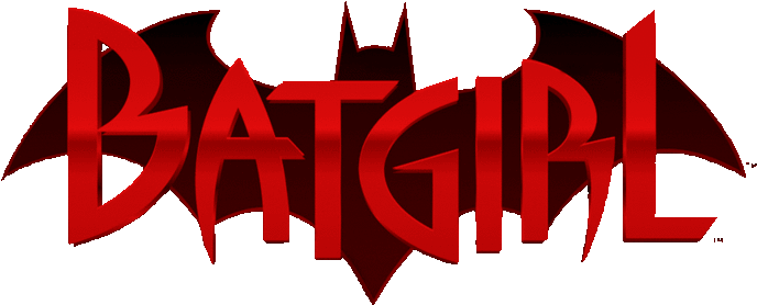 Batgirl Logo Red - Batgirl (800x329), Png Download