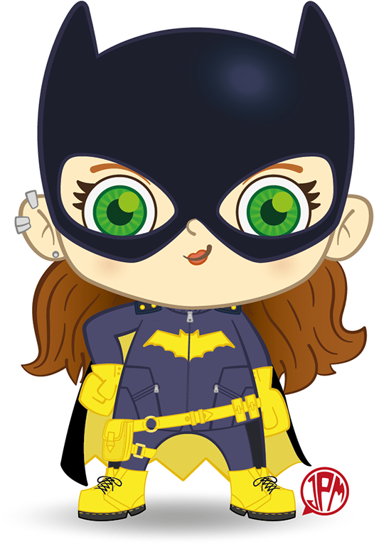 Hired To Re-design Batgirl's Character, Giving Her - Advertising (600x816), Png Download