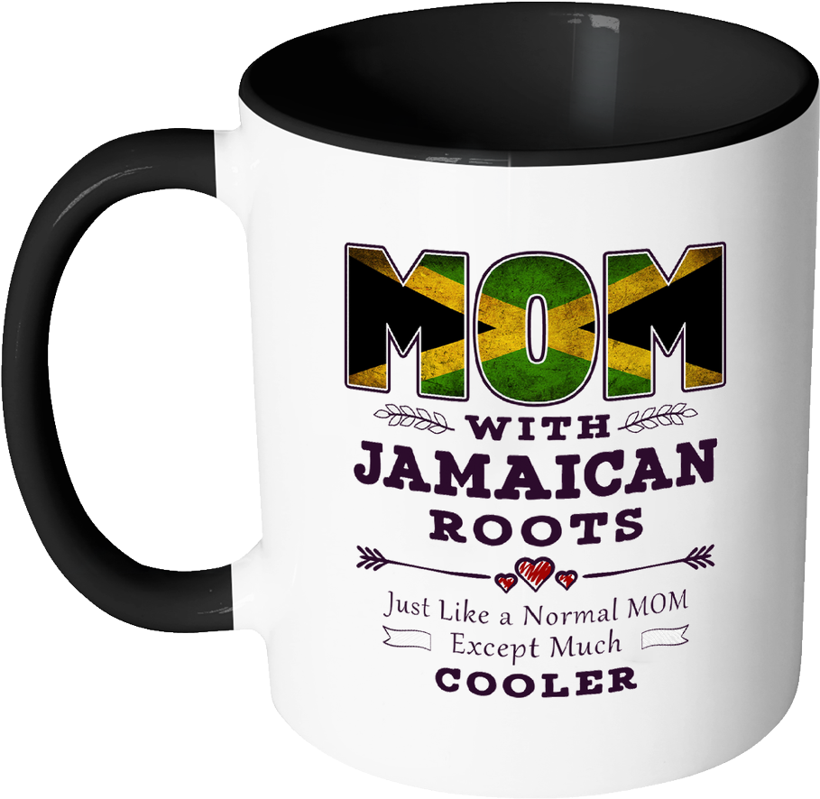 Best Mom Ever With Jamaican Roots - Beer Stein (1024x1024), Png Download