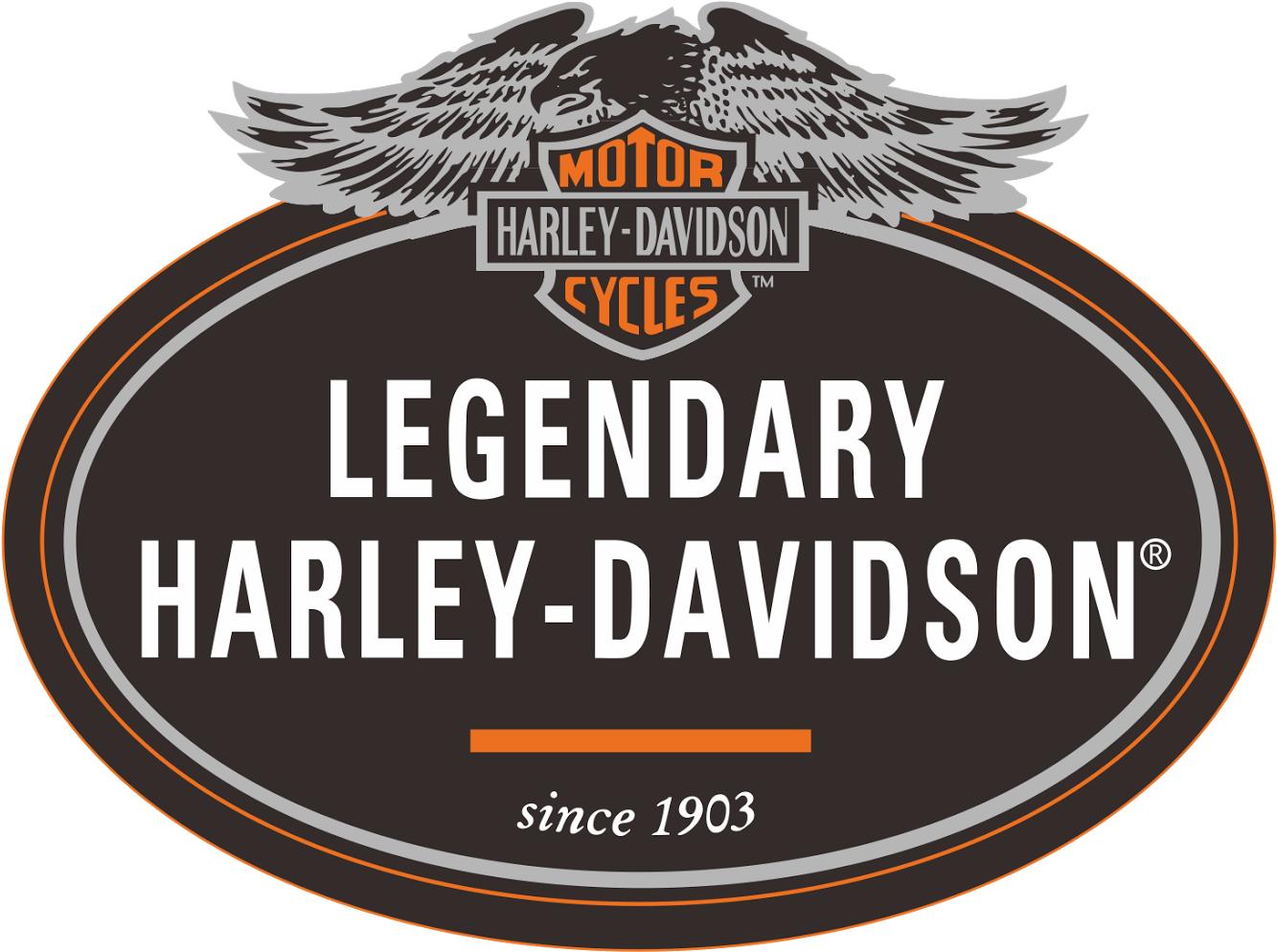 Legendary Harley Davidson Png Logo - Harley Davidson (1600x1136), Png Download