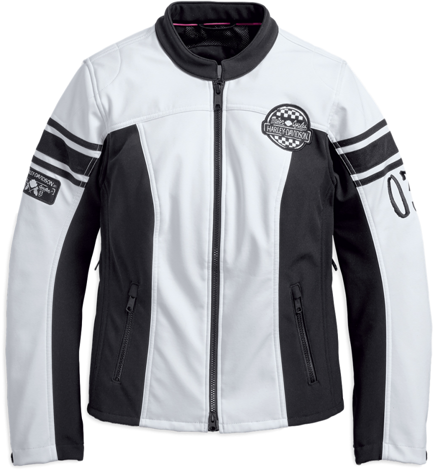 Women's Mesh Harley Davidson Riding Jacket (1024x1024), Png Download