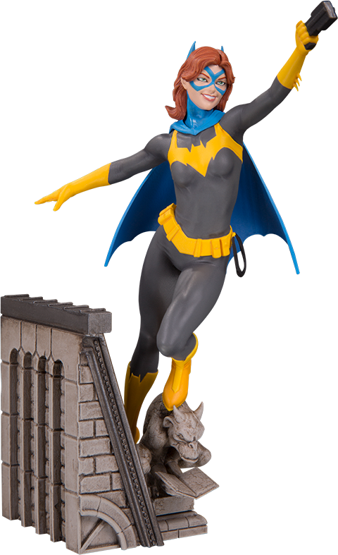 Batgirl Bat Family Statue - Bat Family Figures (480x787), Png Download