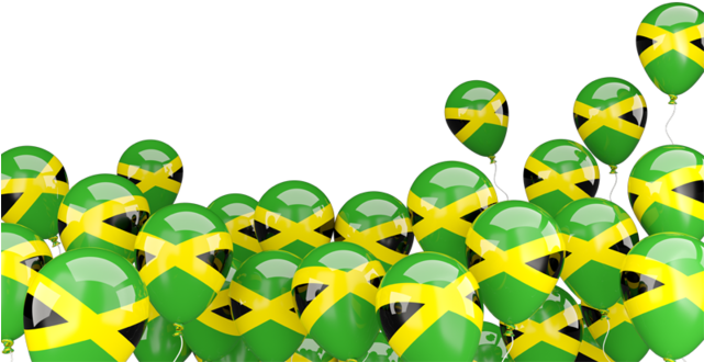 Illustration Of Flag Of Jamaica - Balloons Jamaica (640x480), Png Download