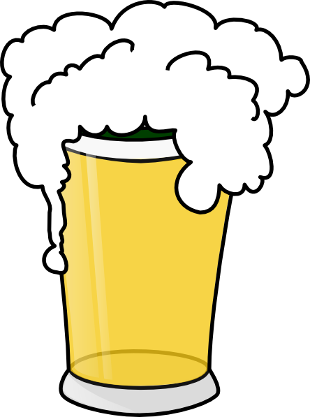 Beer Mug Beer Can And Bottle Creative Vector Wine Clip - Beer Clip Art (444x597), Png Download