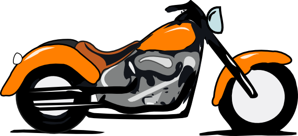 Harley Davidson Clipart 3 (600x274), Png Download