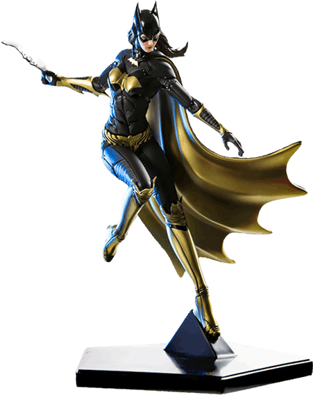Arkham Knight - Arkham Knight Batgirl 1 10 Art Scale (600x600), Png Download