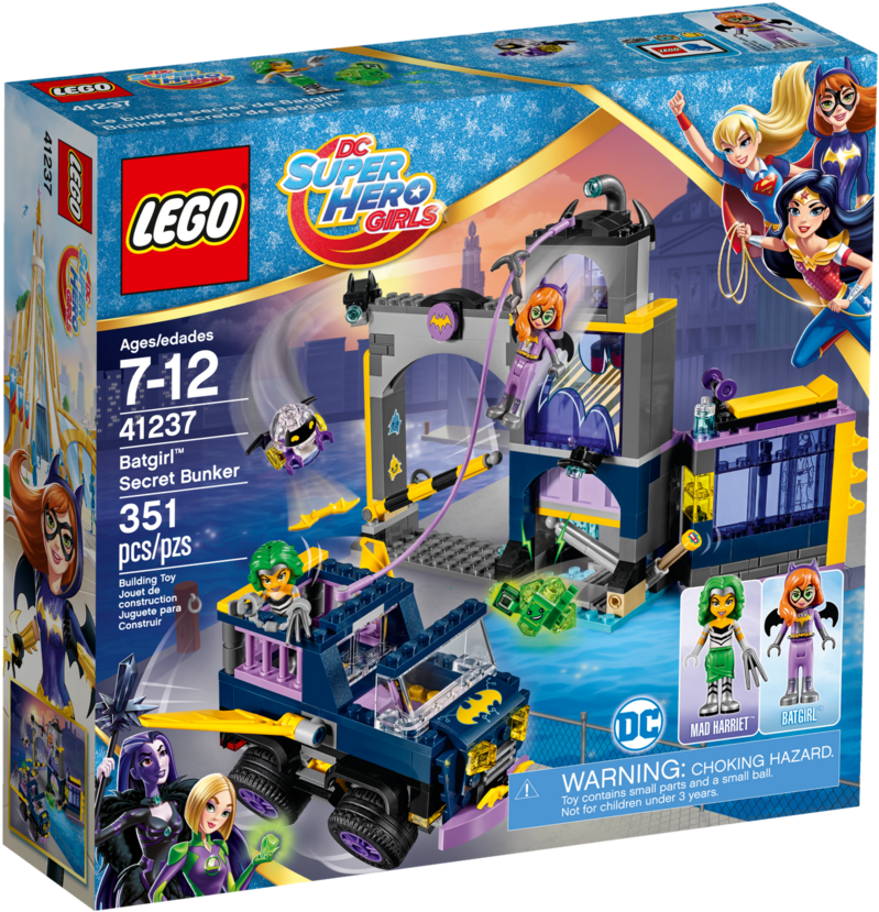 Lego Super Hero Girl (600x450), Png Download