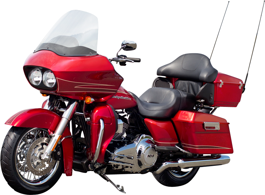 Harley Davidson Red Motorcycle Bike Png Image - Sports Bike Harley Davidson Png (968x719), Png Download