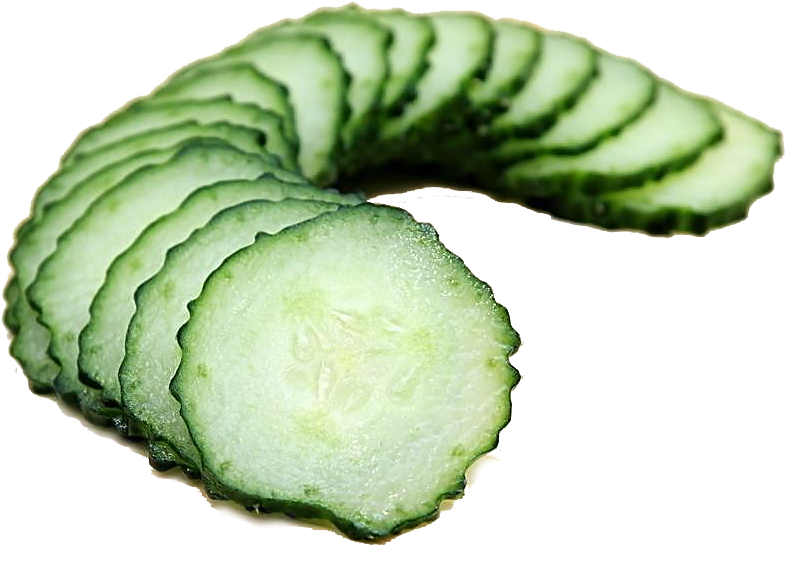 Pickle Slices Png - Slice Cocumber (1024x625), Png Download