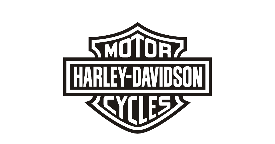 Harley Davidson Logo Vector ~ Format Cdr, Ai, Eps, - Harley Davidson (962x506), Png Download