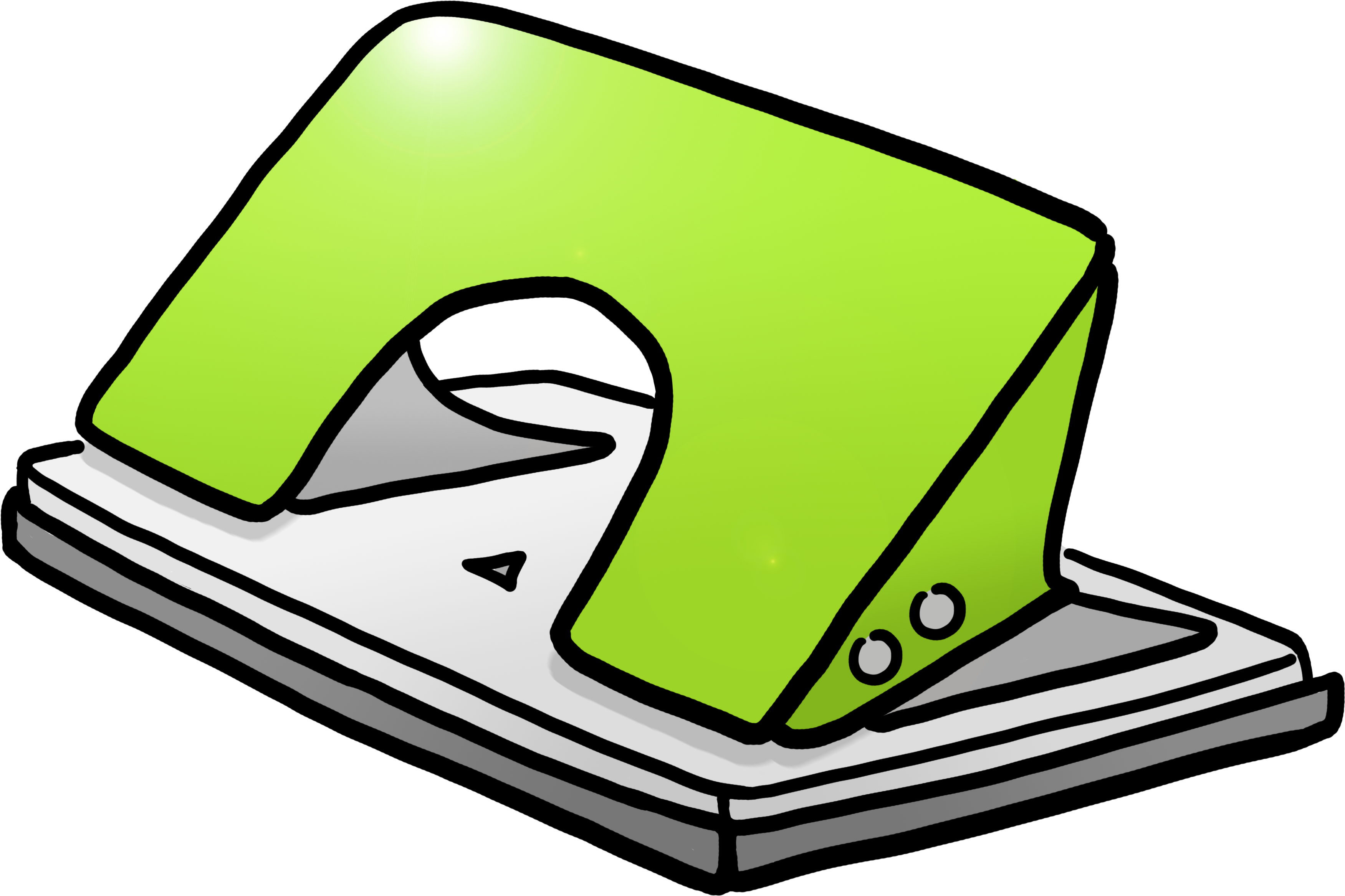 Hole Clip Art - Hole Puncher Clipart (4000x3000), Png Download