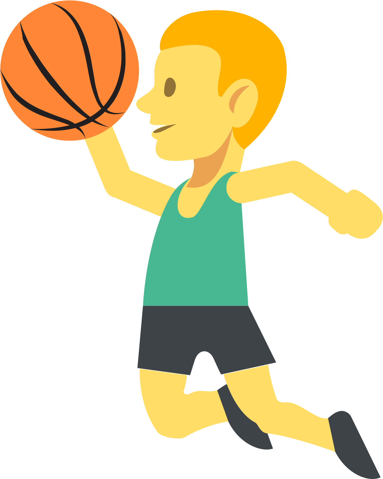 File - Emojione 26f9 - Svg - Wikimedia Commons Banner - Basketball Emoji Png (1024x1024), Png Download