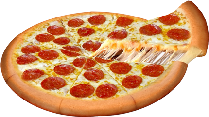 Piara Large Pepperoni Or Cheese Stuffed Crust Pizza - Stuffed Crust Pepperoni (430x280), Png Download