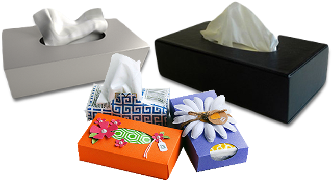 Tissue Box - Tissue Boxes (700x400), Png Download
