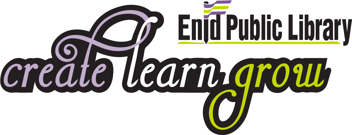 Enid Public Library - City Of Enid (1225x598), Png Download