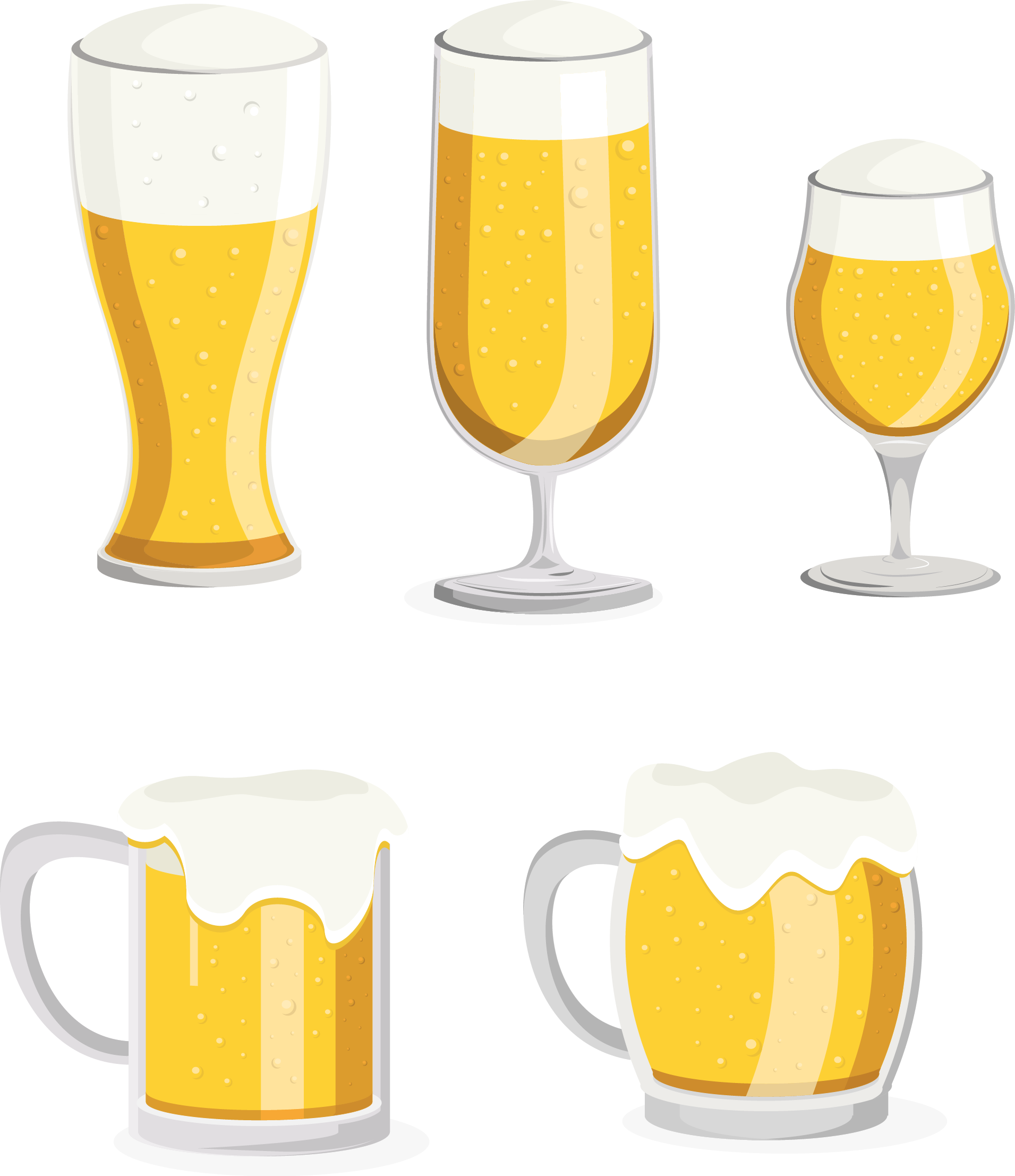 Download Beer Glassware Mug Pint Glass Clip Art - Cup PNG Image with No ...
