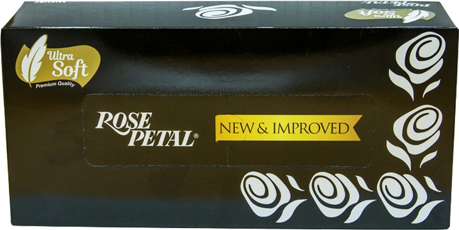 Rose Petal Tissue Luxury Soft & Gentle Pc - Box (1000x1000), Png Download