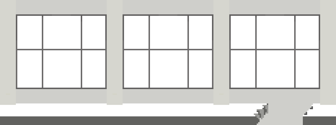 Standard Wall With Hole - Shelving (1165x435), Png Download