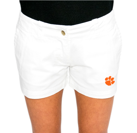 Clemson White Savannah Short - Savannah (565x700), Png Download