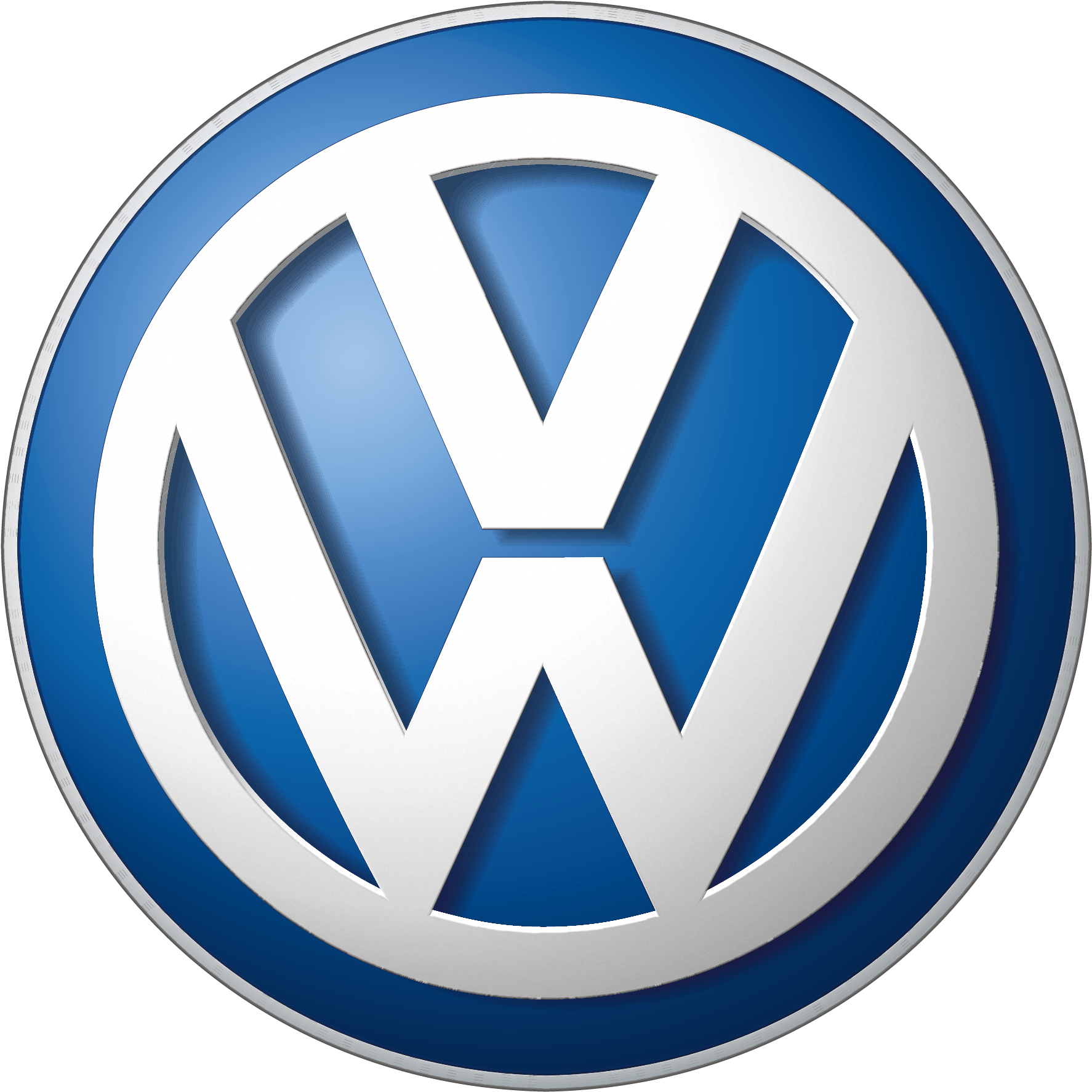 Volkswagen Car Logo Png Brand Image - Simbolo Volkswagen Sem Fundo (1817x1814), Png Download