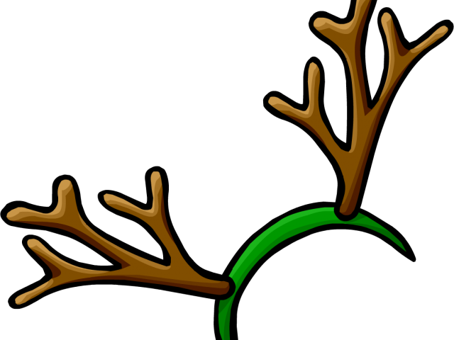 Png Royalty Free Stock Antler Free On Dumielauxepices - Cartoon Reindeer Antlers (640x480), Png Download