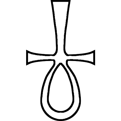 Upside Down Cross Transparent - Cross (500x500), Png Download