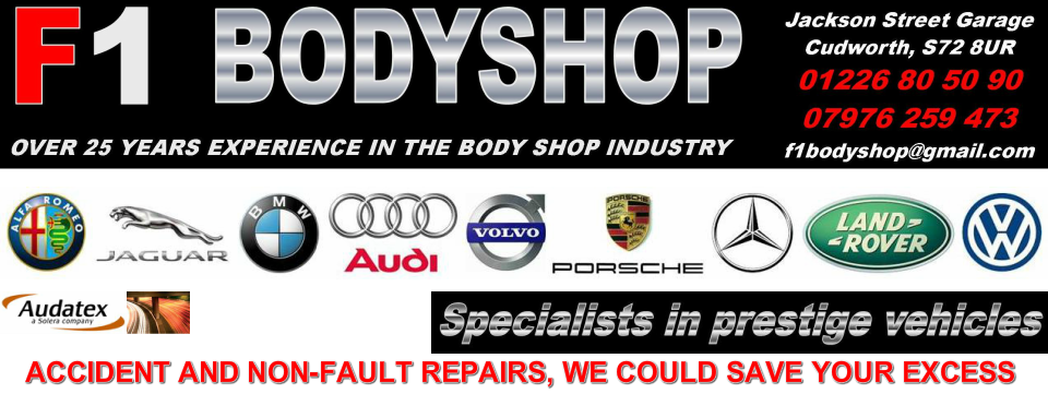 Link To Youtube Channel - F1-bodyshop (960x361), Png Download