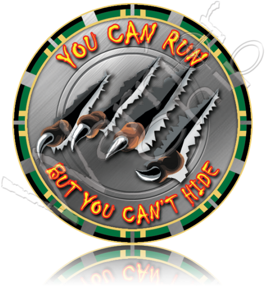 K9 Poker Chips Sheriff's Challenge Coin - Missile (540x600), Png Download