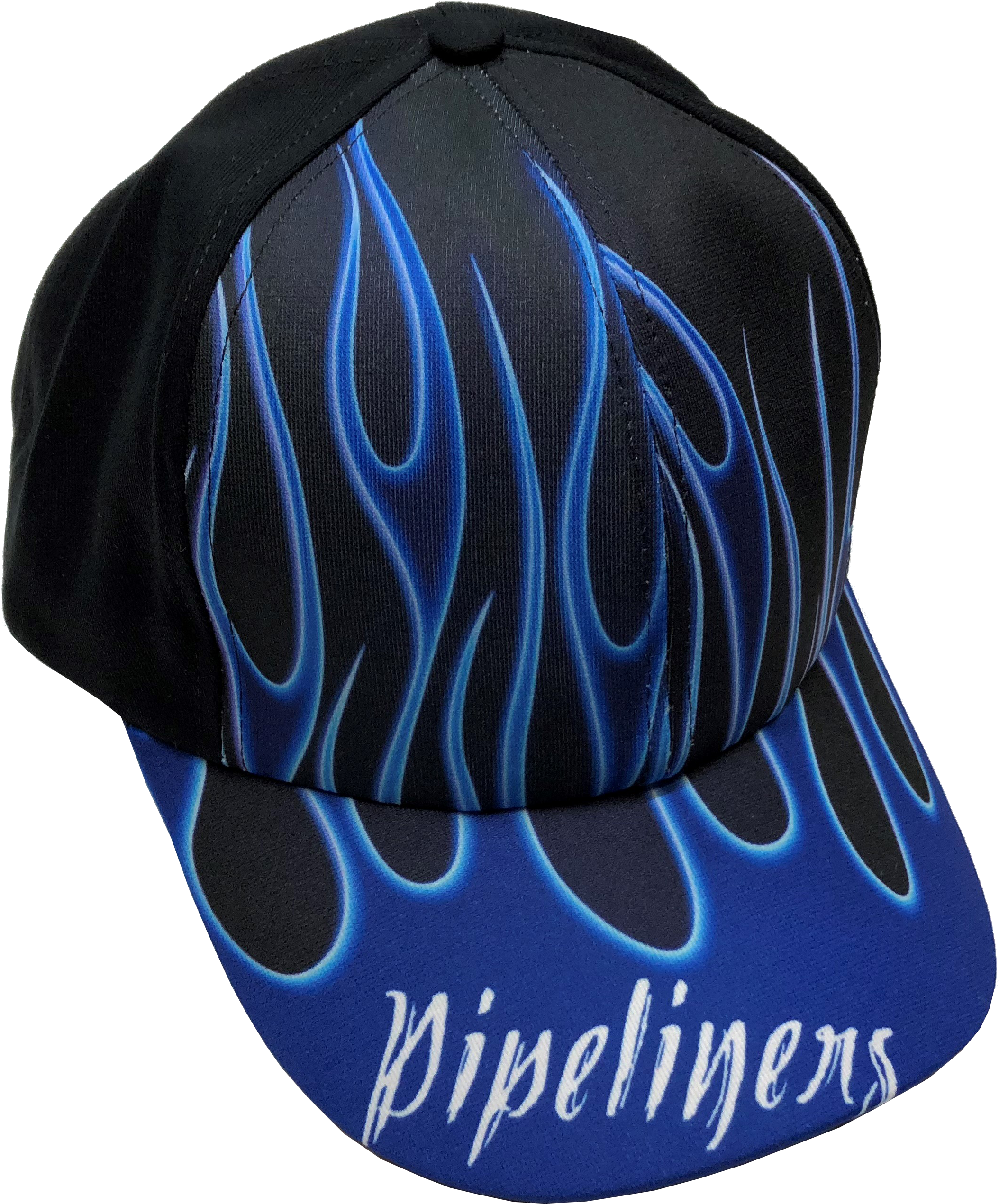 Pipeliners Blue Flame Hat - Hat (2304x2680), Png Download