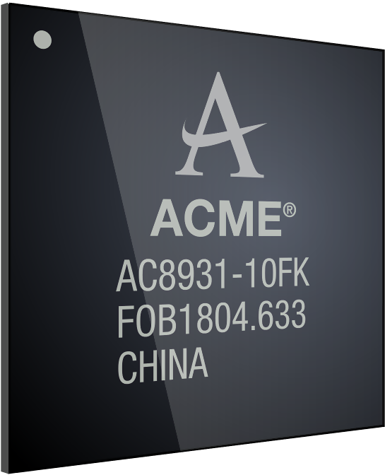 General Bga Chip - System On A Chip (800x800), Png Download