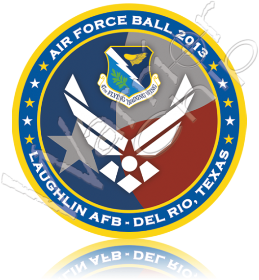 Custom Military Poker Chip Air Force - Stealth - Usaf Air Force Spare Tire Cover Oem Vinyl (540x600), Png Download
