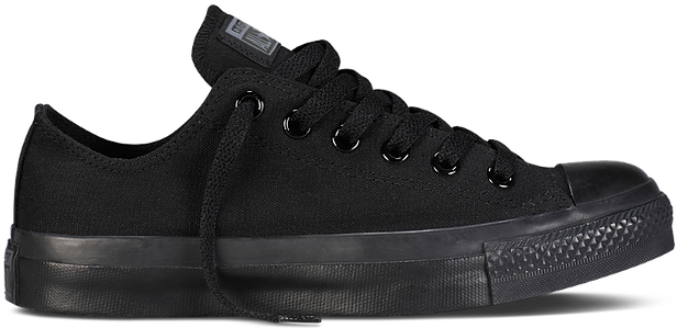 We're Sorry, This Content Cannot Be Displayed - Converse Chuck Taylor Ox All Black Monochrome (617x324), Png Download