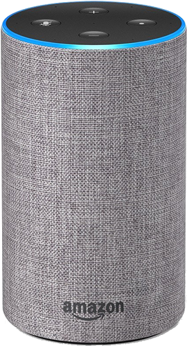 Amazon Has A New Product Out Now Called The Echo Spot - Amazon Echo 2nd Generation Heather/grey (400x520), Png Download