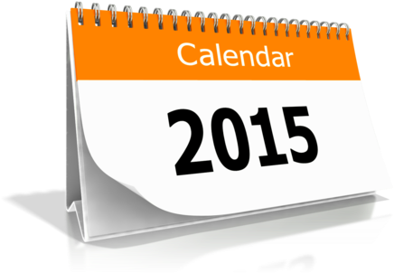 Reflecting On A Great - Calendar Clipart (500x313), Png Download