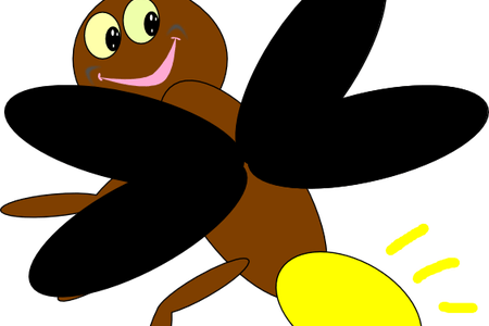 Clip Transparent Library Picture Of Firefly Bug K Pictures - Clip Art (450x300), Png Download