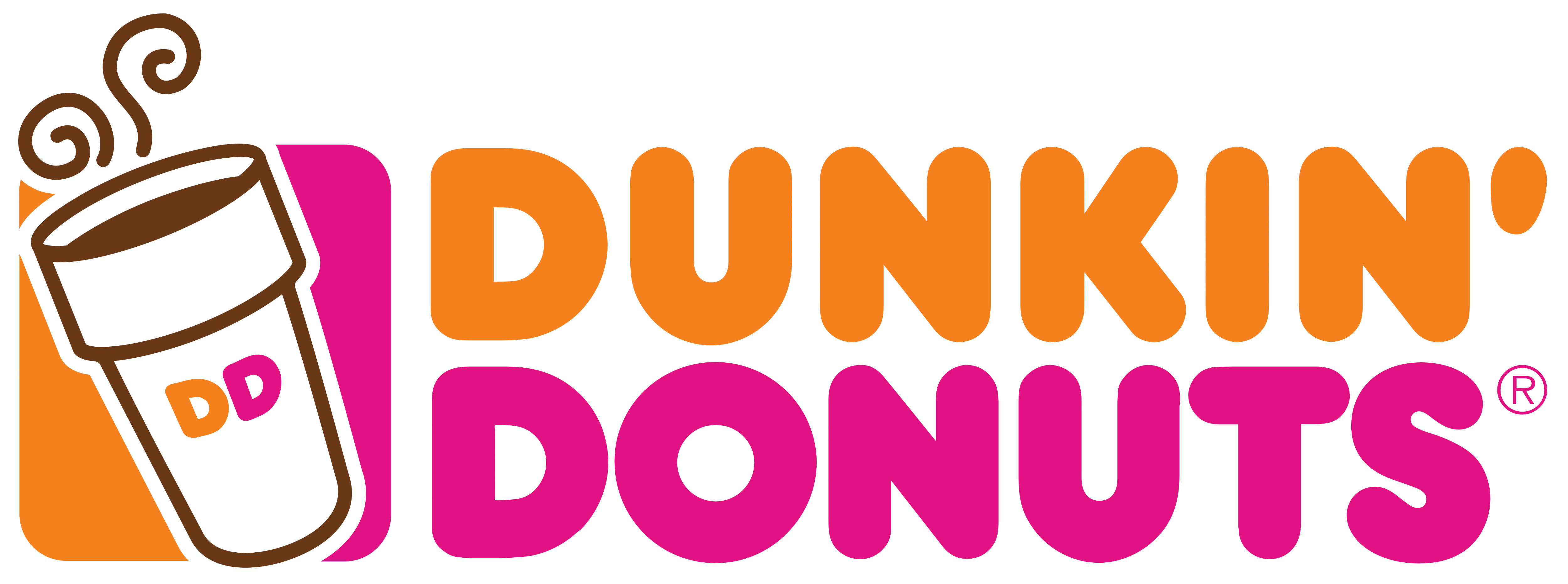 Dunkin' Donuts Logo - Dunkin Donuts Milk Chocolate Hot Cocoa K-cups - Cocoa (1280x478), Png Download