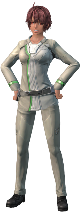 Alexa - Xenoblade Chronicles X Alexa (350x777), Png Download