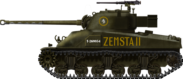 Firefly Ic Hybrid From A Polish Armored Unit, Italy - Leopard 2 Side View (600x259), Png Download