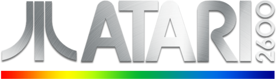 Recordando En 8 Bits - Atari 2600 Logo Png (890x257), Png Download