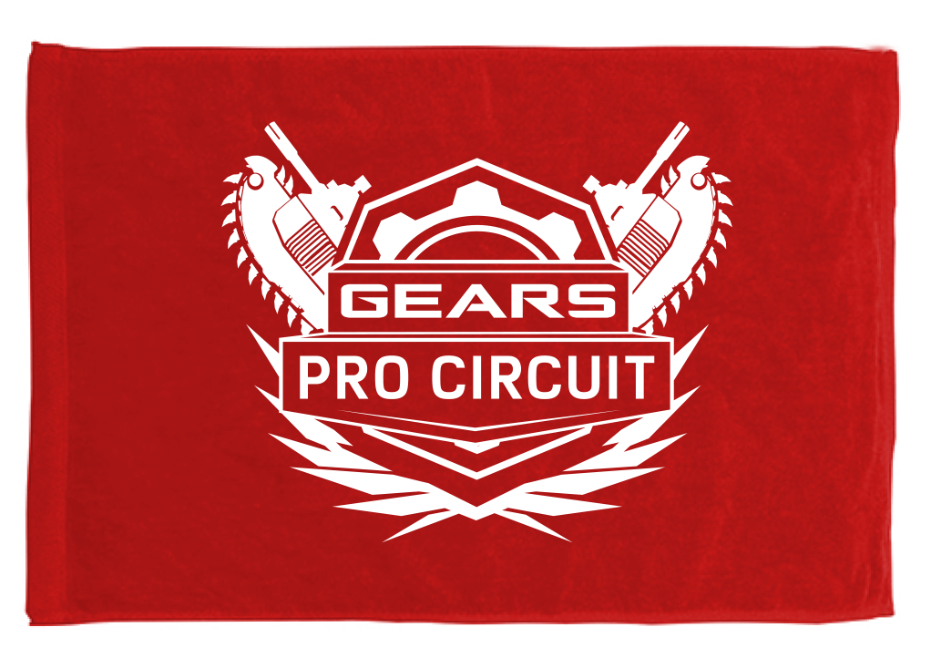 Gears Of War Tournament Towel Gears Of War Rally Terrible - Pro Circuit Gears Of War 4 (1024x1024), Png Download