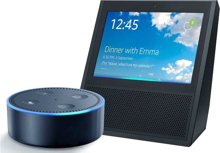 The Easiest Way To Build Apps For Amazon Alexa - Amazon Echo Show Black (920x685), Png Download