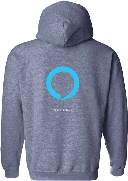 Alexa - Amazon Alexa Hoodie (530x663), Png Download