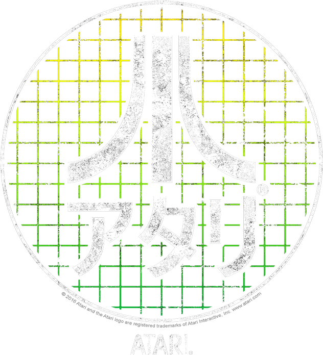 Atari Japanese Grid Pullover Hoodie - Circle (720x756), Png Download