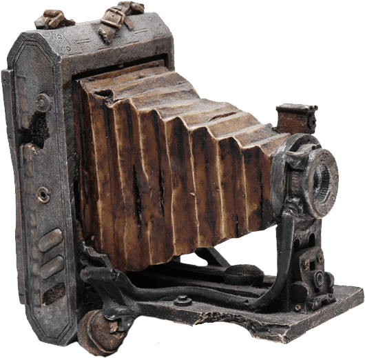 Very Old Antique Camera - Old Camera Transparent (529x558), Png Download