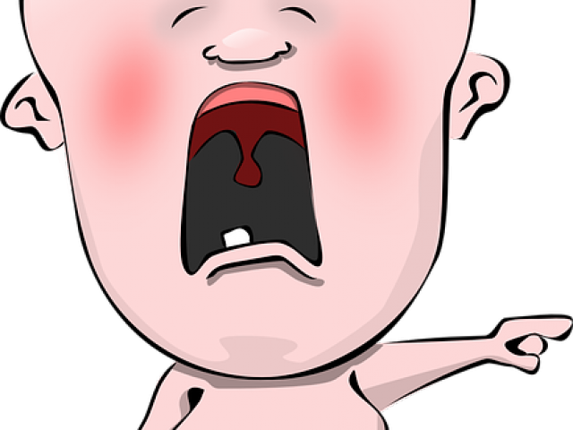 Download Crying Clipart Kid Mad - Crying Baby Cartoon Png PNG Image with No  Background 