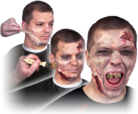 Special Effects & Props - Materials For Halloween Makeup (450x400), Png Download