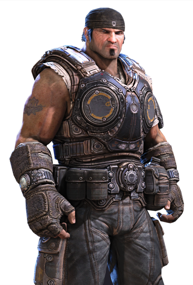 Gears Of War Png - Fenix Gears Of War 3 (389x574), Png Download