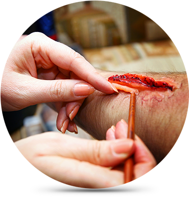 Special Fx Makeup Qc Academy - Special Effect Makeup Art (406x406), Png Download