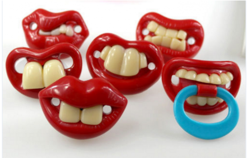 Madliz Baby Novelty Funny Soothers - Bebek Kiz Emzikleri (500x500), Png Download